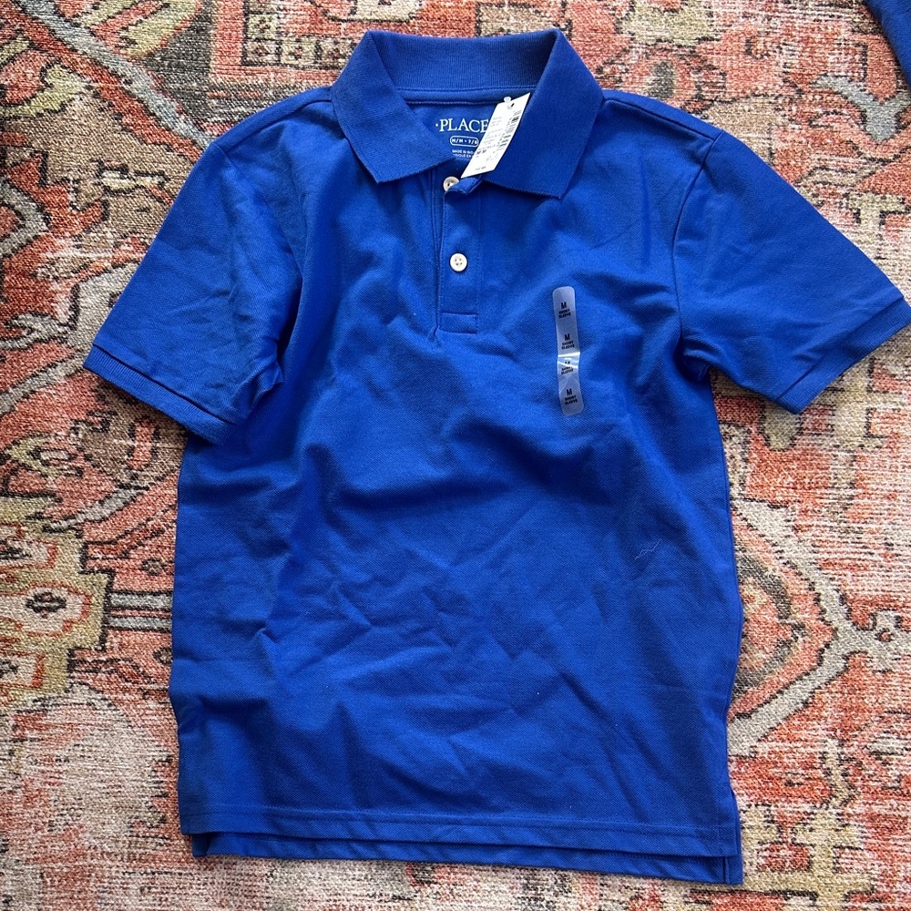 The Children's Place Vibrant Blue Kids Polo